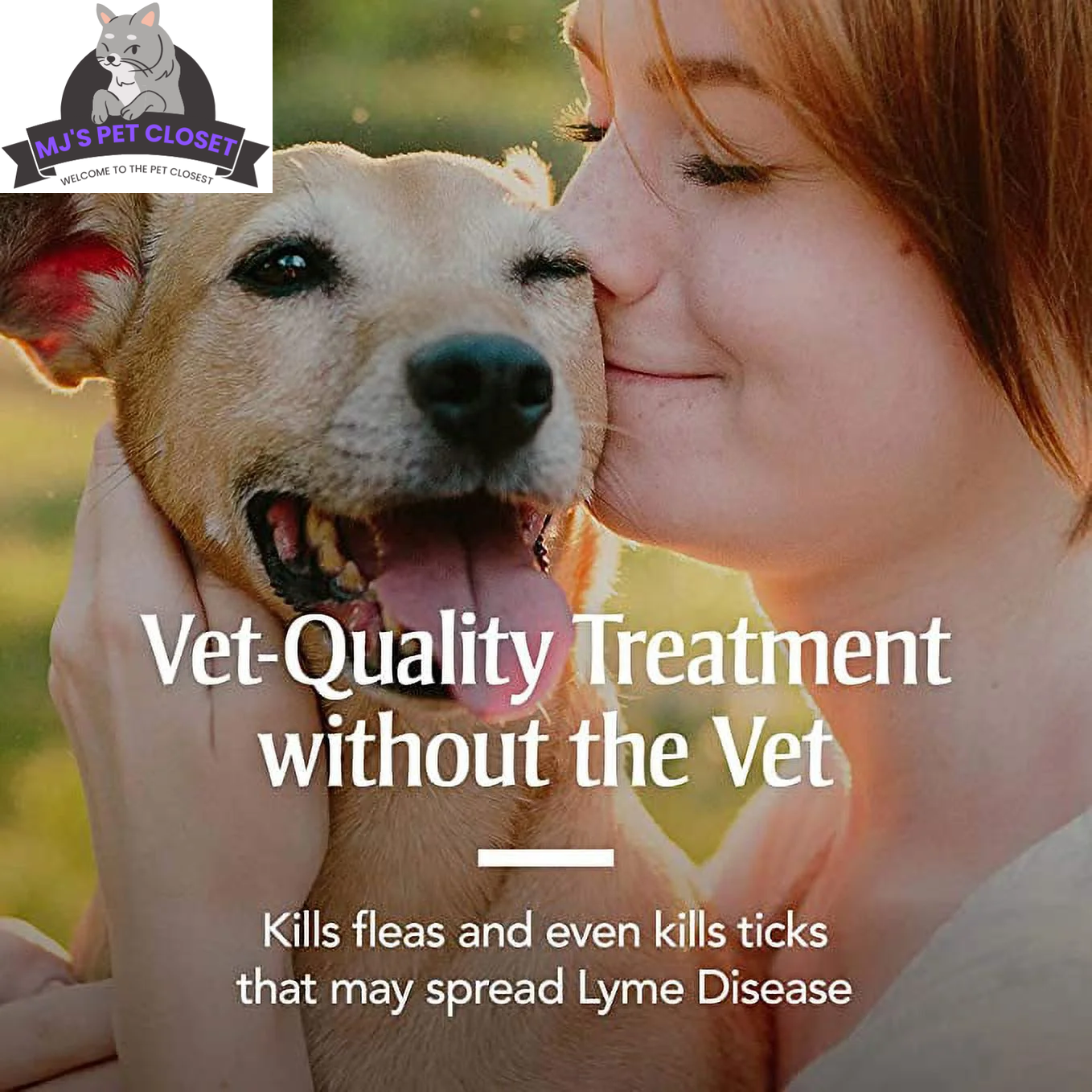Ultimate Flea &amp; Tick Protection Collar for Dogs - One Size Fits All, Lasts 6 Months