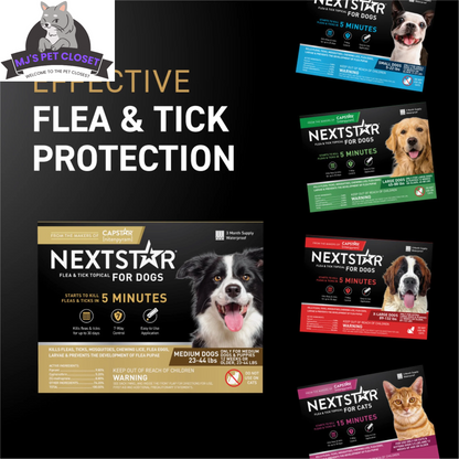 Ultimate 2-Pack Flea &amp; Tick Defense for Dogs 23-44 Lbs - 3-Month Supply for Fast Relief