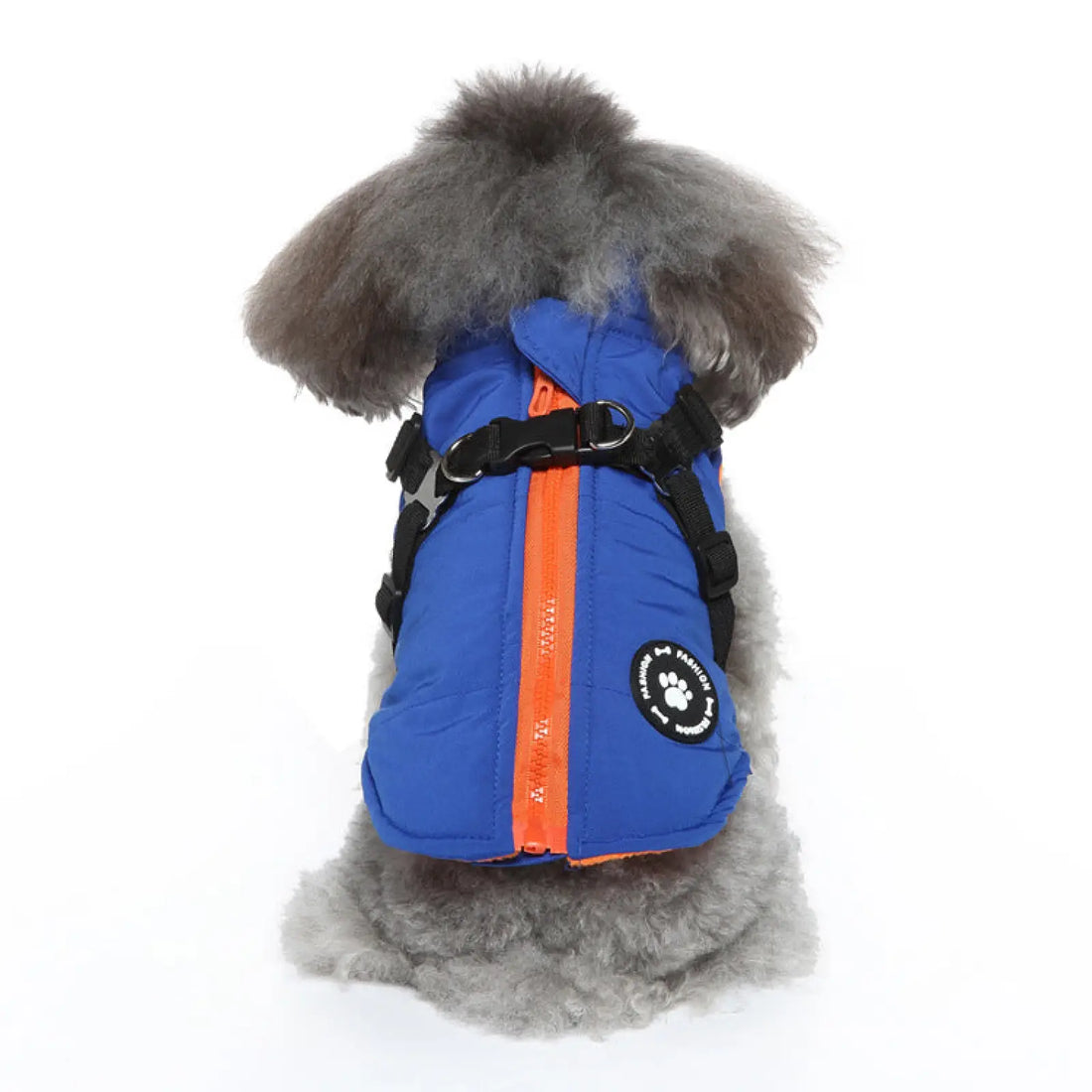 Waterproof Dog Harness Jacket Cotton Padded Coat