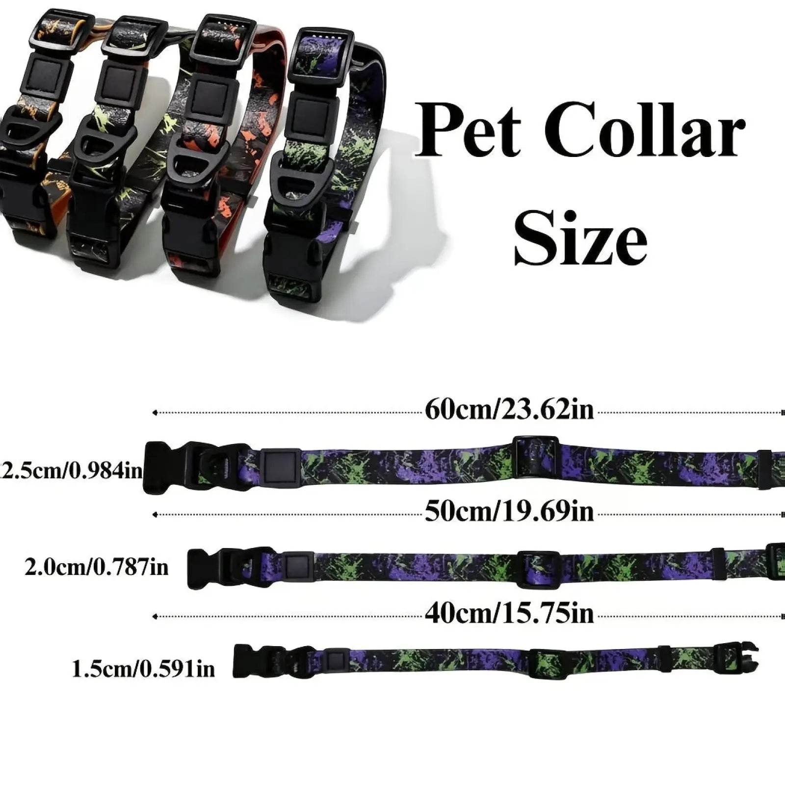 Waterproof Pvc Dog Leash and Collar Set Small