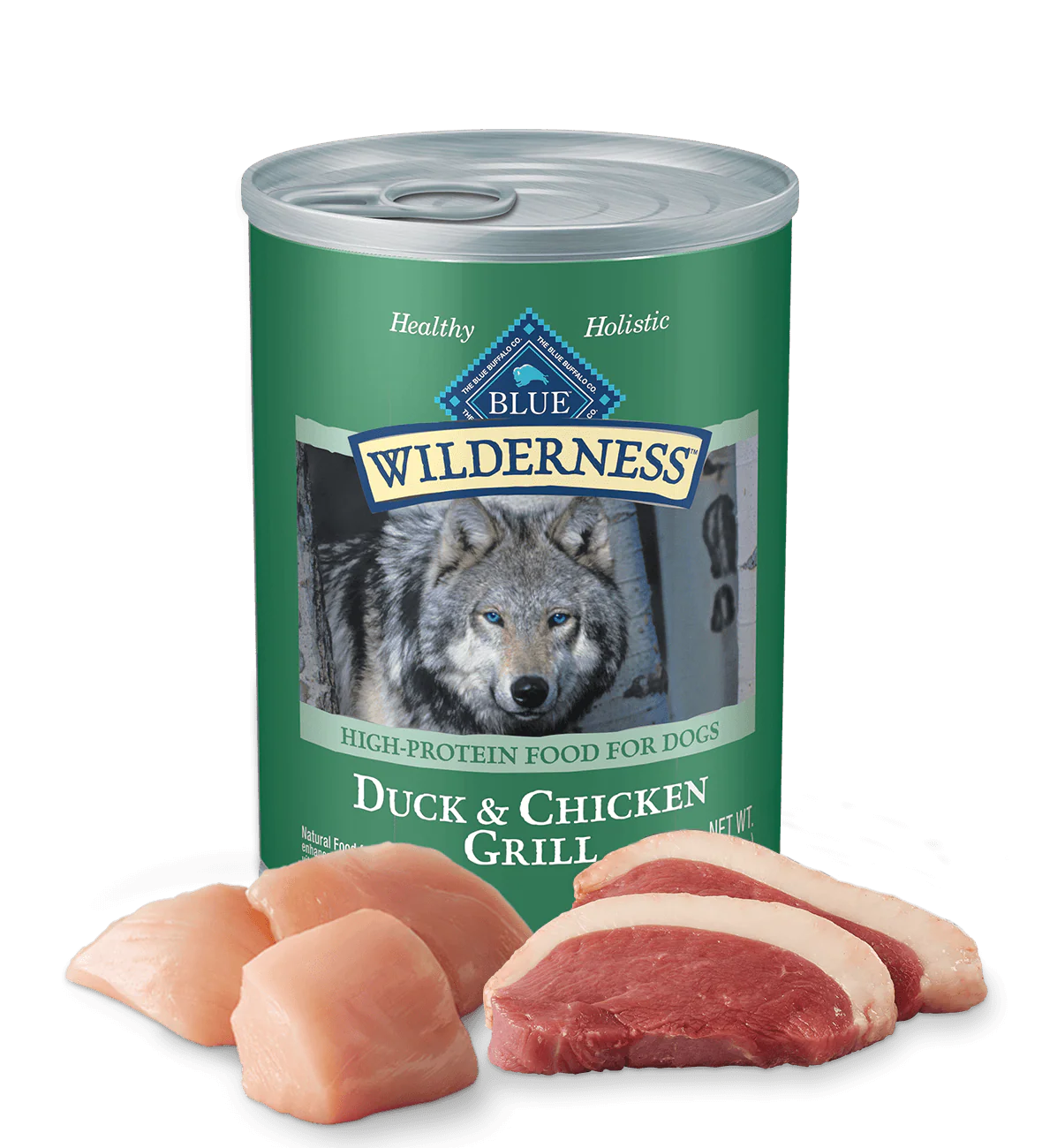 Blue Buffalo Wilderness Duck &amp; Chicken Grill Wet Dog Can (12.5oz)