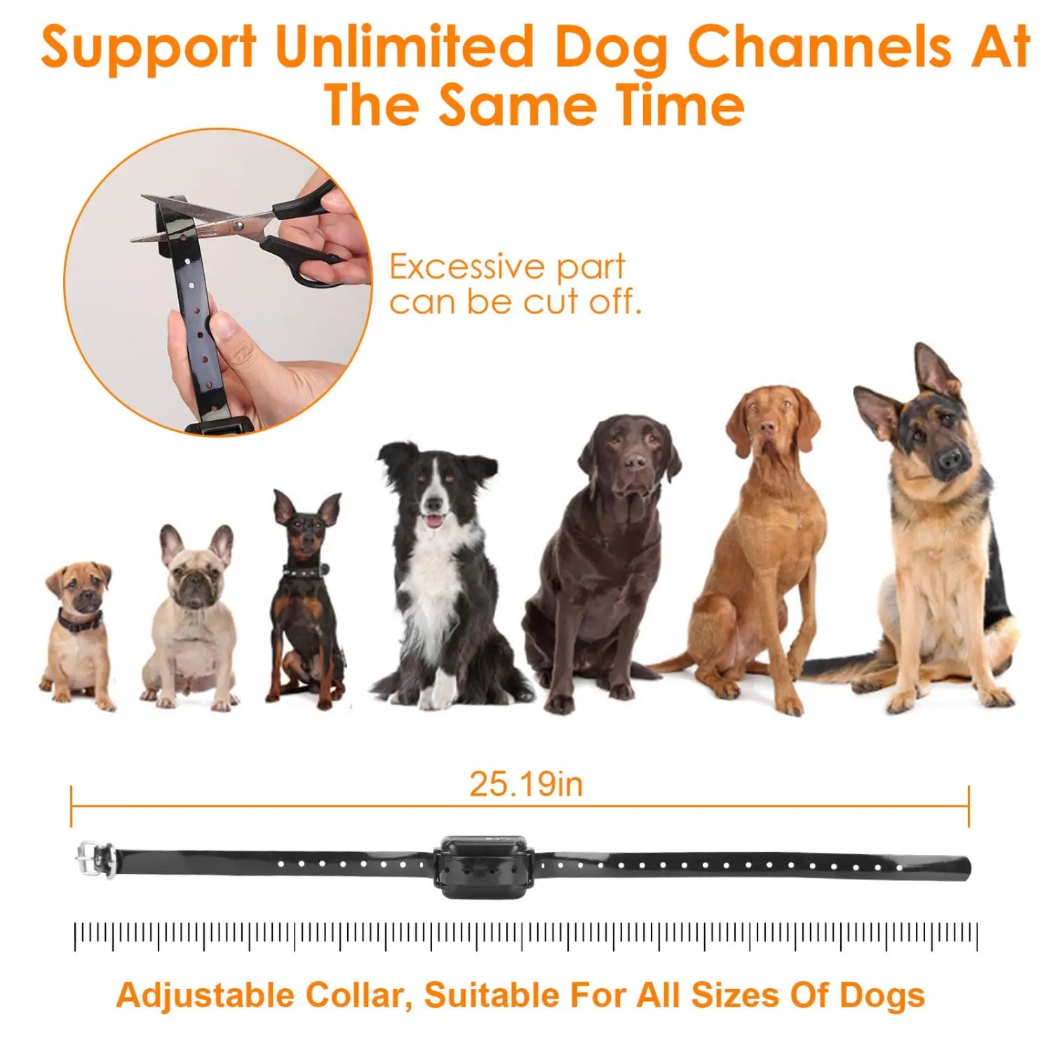 Wireless Dog Fence System with Gps Location Monitor Collar