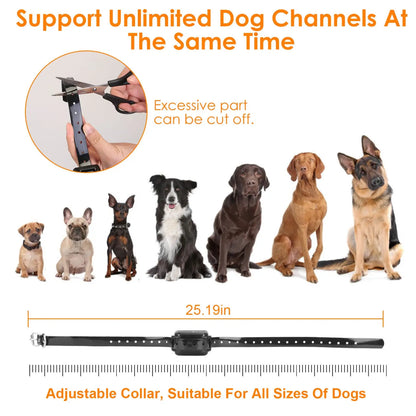 Wireless Dog Fence System with Gps Location Monitor Collar