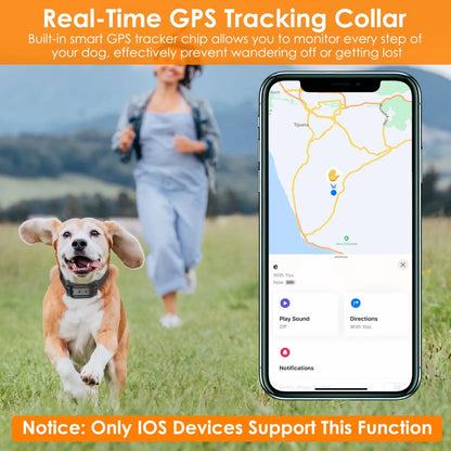 Wireless Dog Fence System with Gps Location Monitor Collar
