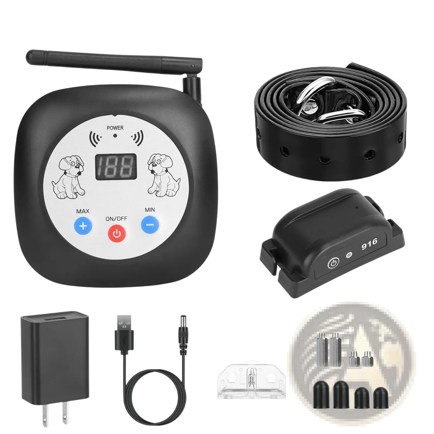 Wireless Dog Fence System with Gps Location Monitor Collar