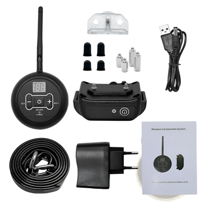 Wireless Pet Fence Electric Waterproof Training Collar