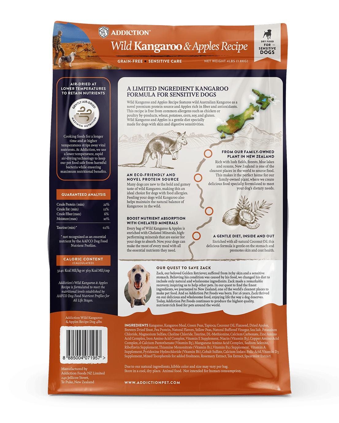 Wild Kangaroo &amp; Apples Recipe Dry Dog Food