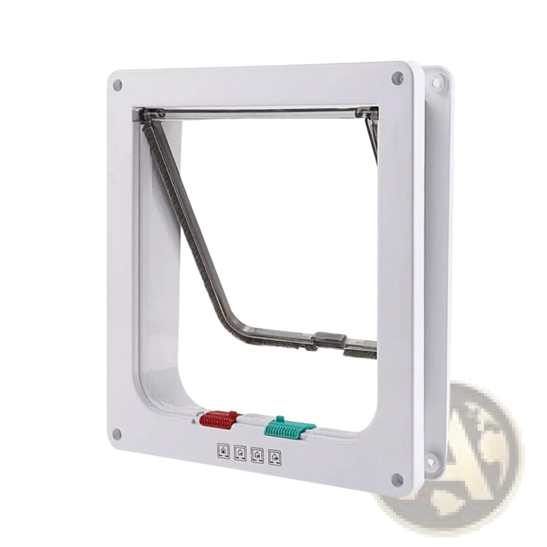Xl Pet Door 4 Way Locking Magnetic Dog Cat Flap White