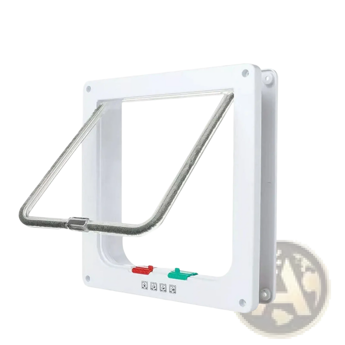 Xl Pet Door 4 Way Locking Magnetic Dog Cat Flap White