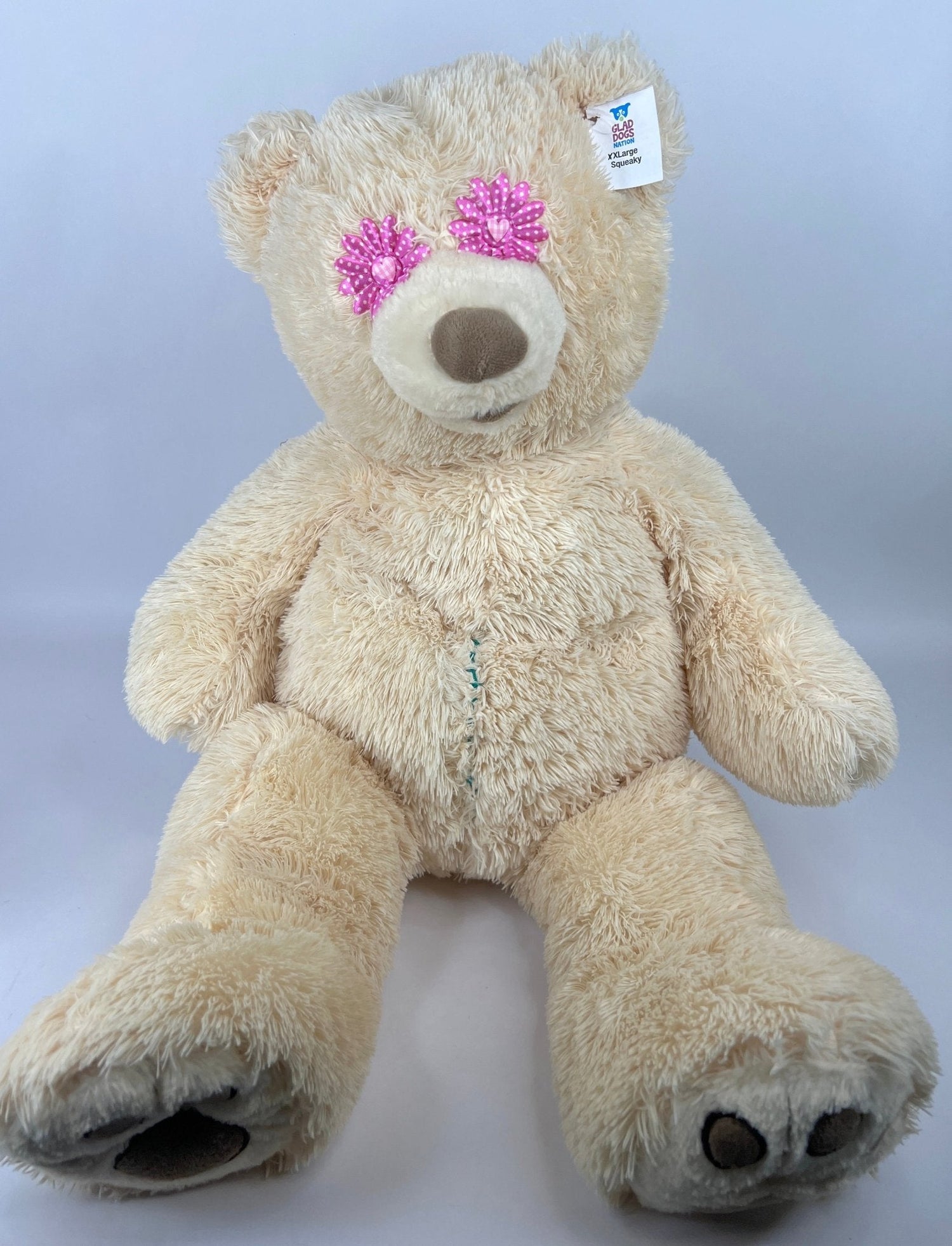XXLarge Stuffed Dog Toys: 20"+  Squeaky and No Squeak